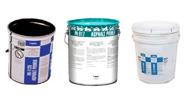 Primers for SBS-modified bitumen