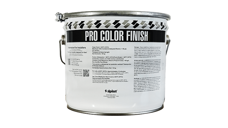 Pro Color Finish, Liquid-Applied Masthead